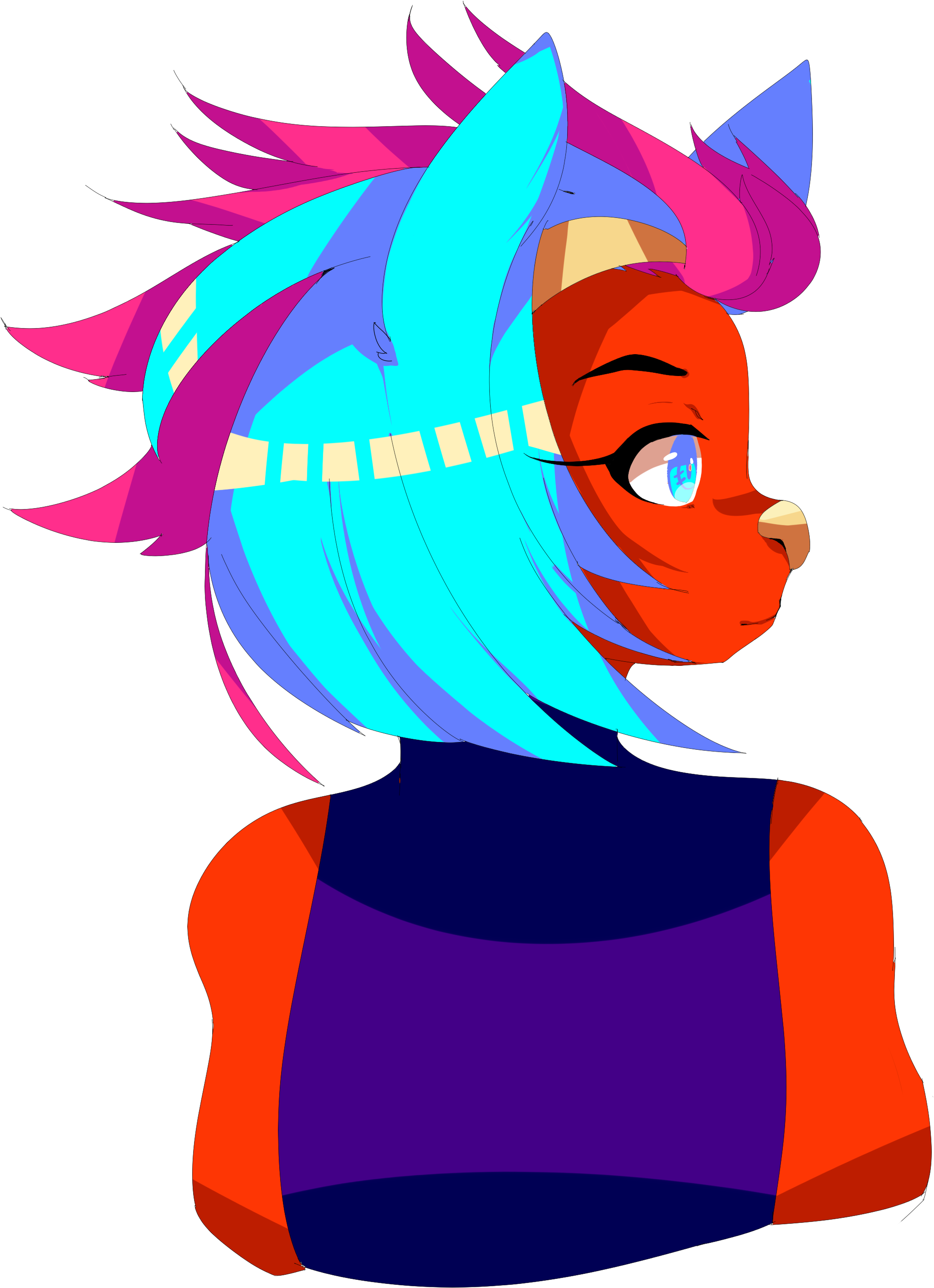 Taurus Is A Nerd Clipart (2472x2956), Png Download