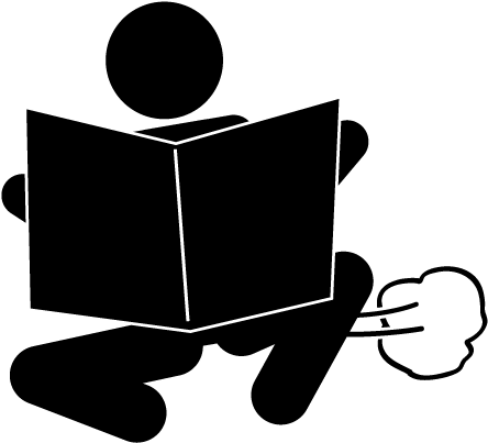 I Punt The Fart Clipart (640x480), Png Download