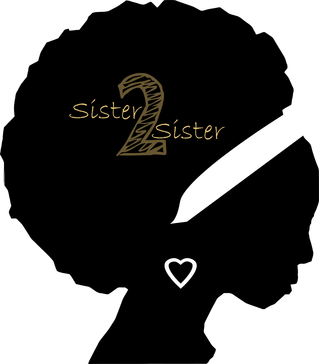 Sister 2 Sister Clipart (1122x1280), Png Download
