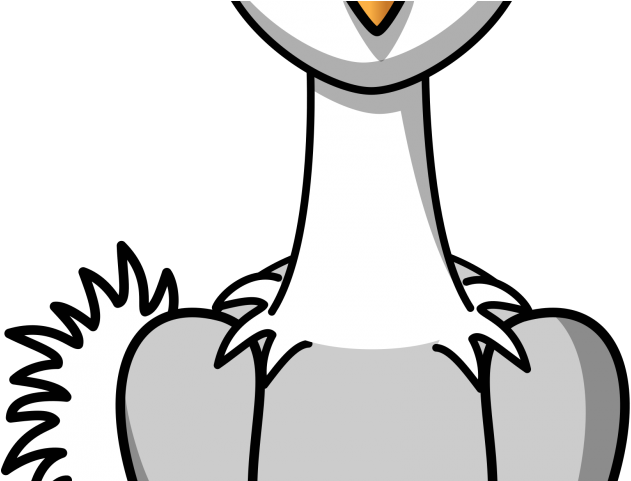 Ostrich Clipart Cartoon - Png Download (640x480), Png Download