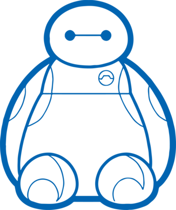 Baymax Clipart (600x715), Png Download