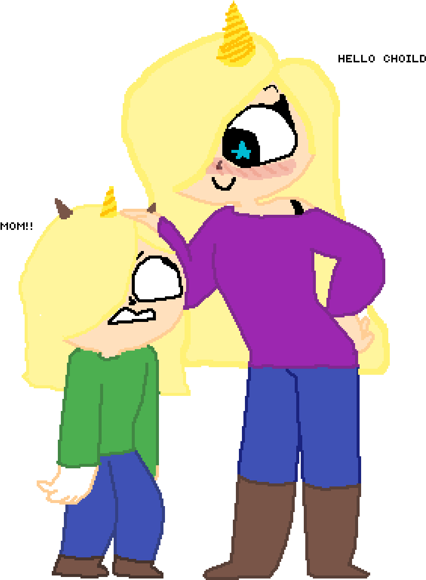 Like Mother, Like Daughter Clipart (1020x1170), Png Download