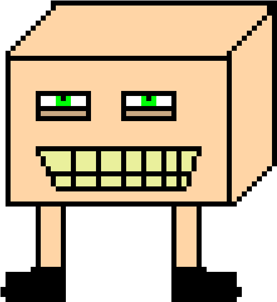 Creepy Living Flesh Box Clipart (660x680), Png Download