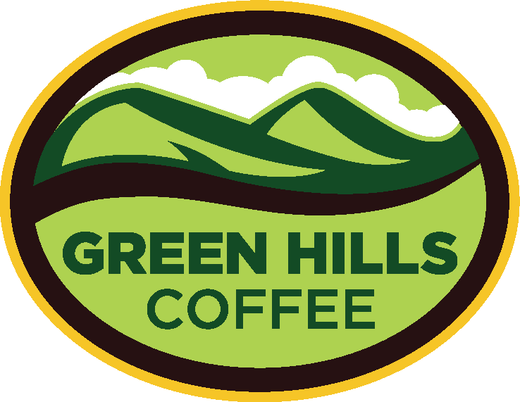 Green Hills Coffee Logo 01 Clipart (738x571), Png Download