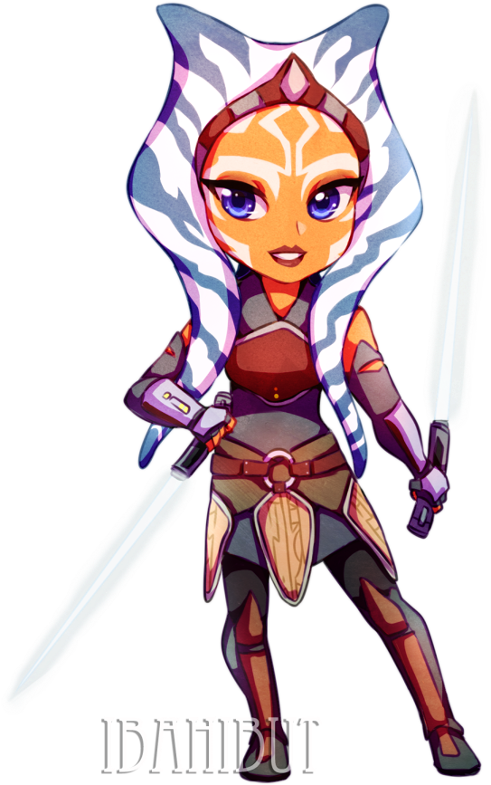Ahsoka Tano Star Wars Jedi, Star Wars Rebels, Star Clipart (600x888), Png Download