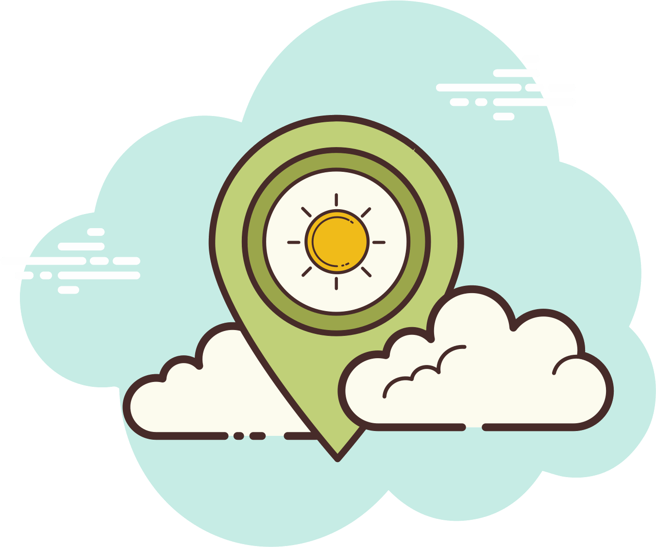 Sun Icon Free Download Clipart (1600x1600), Png Download