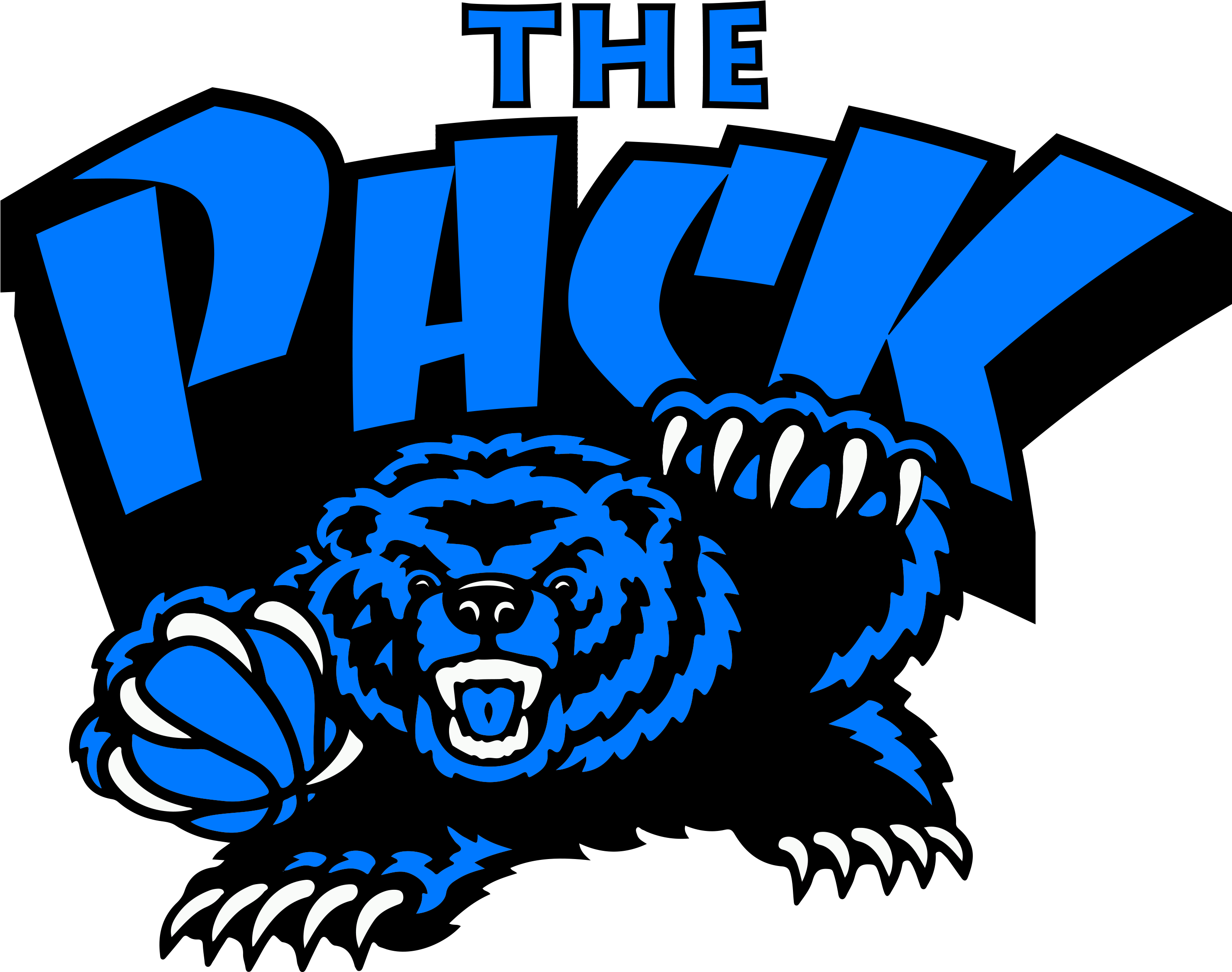 The Pack Basketball Clipart (3000x3000), Png Download