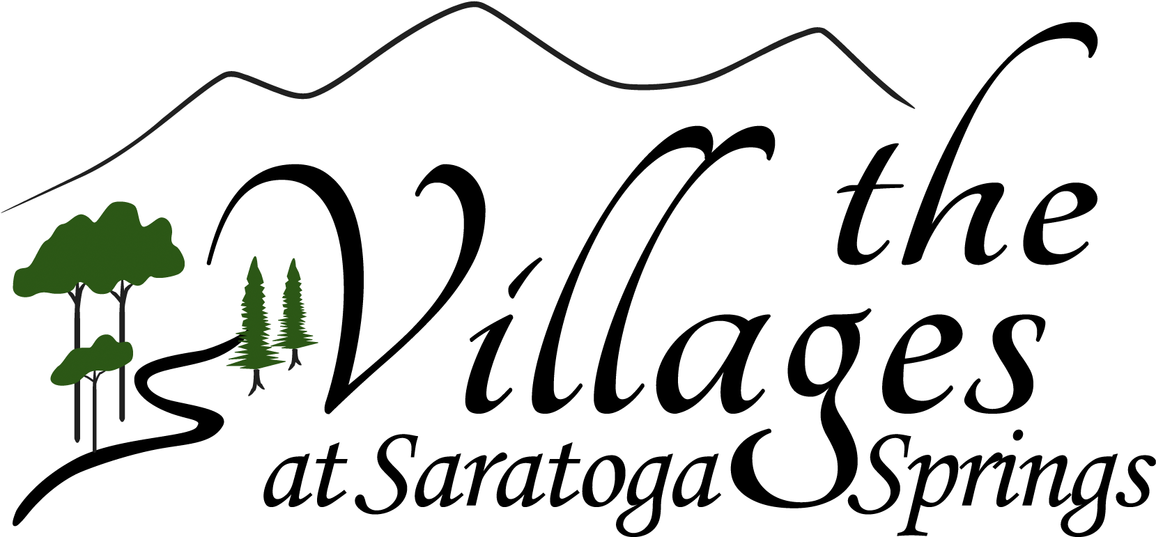 The Villages At Saratoga Springs Logo Clipart (1750x1750), Png Download