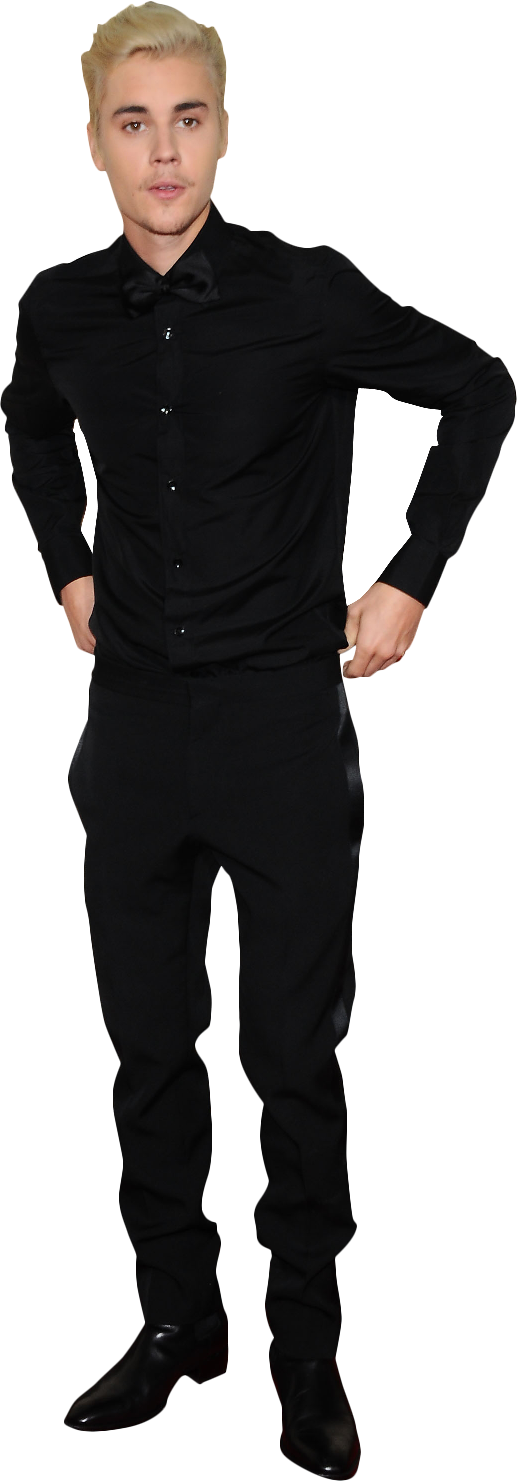 Justin Bieber In Black Png Image Clipart (2100x3150), Png Download