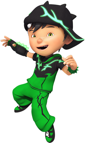 Boboiboy Thorn Clipart (640x640), Png Download