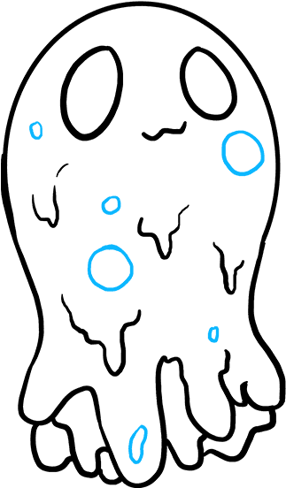 How To Draw Slime Clipart (680x678), Png Download