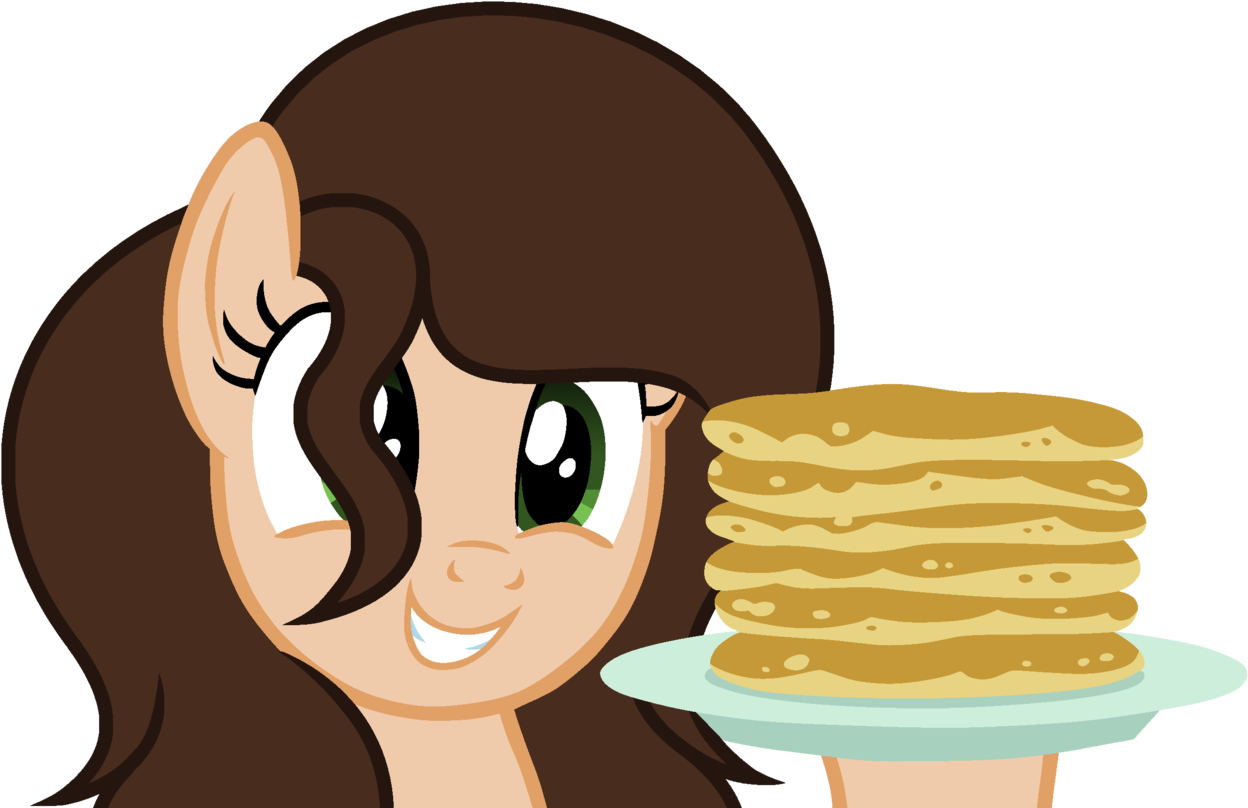 Transparent Pancakes Above Clipart (1280x817), Png Download