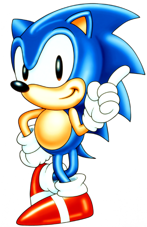 Sonic The Hedgehog Clipart (498x768), Png Download
