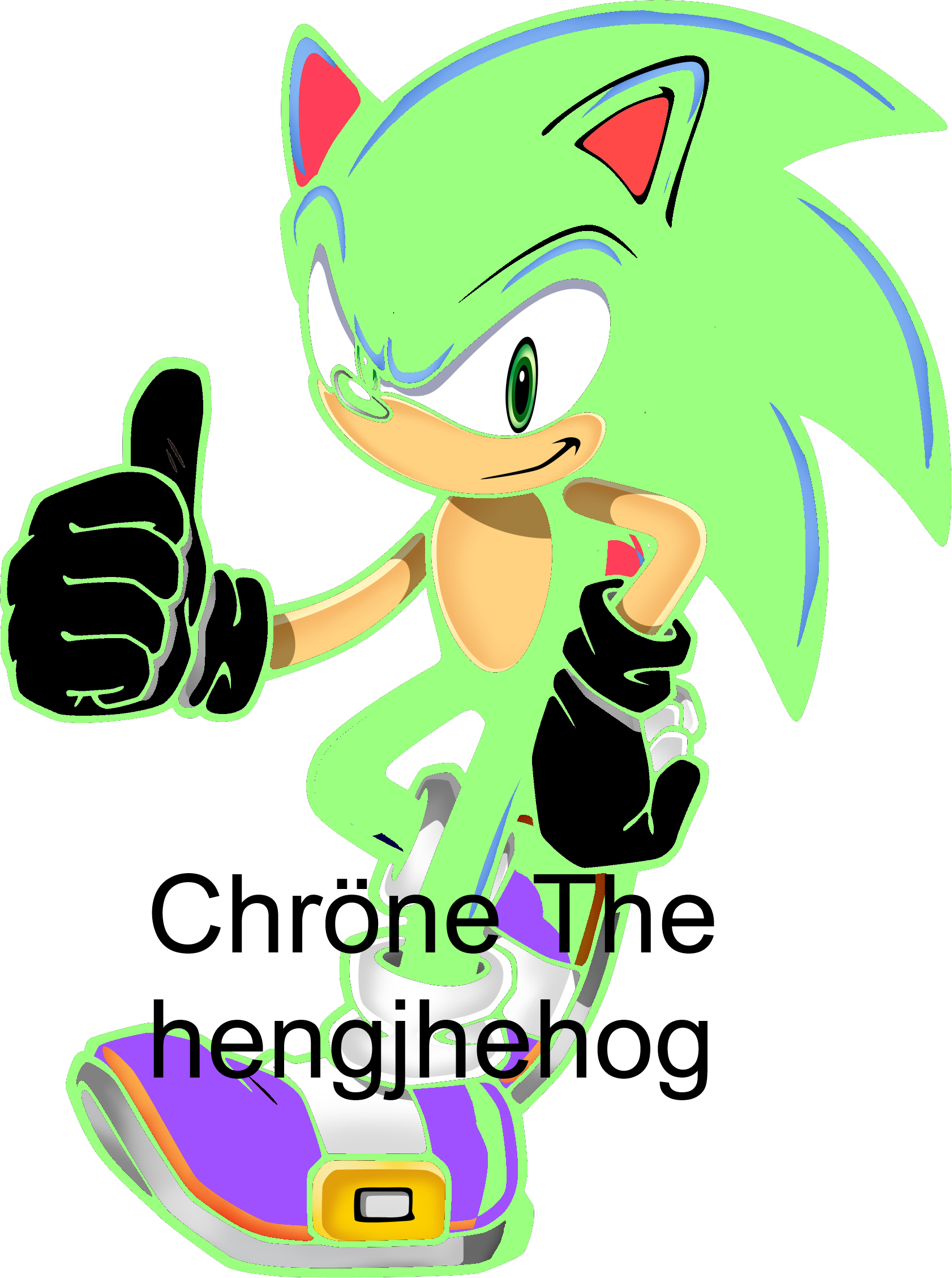 1 Chröne The Hengjhehog Sonic The Hedgehog 3 Sonic Clipart (1682x2257), Png Download