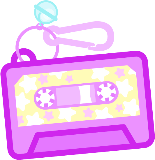 Charm Ing ~retro 80's Plastic Charms~ Messages Sticker Clipart (618x618), Png Download