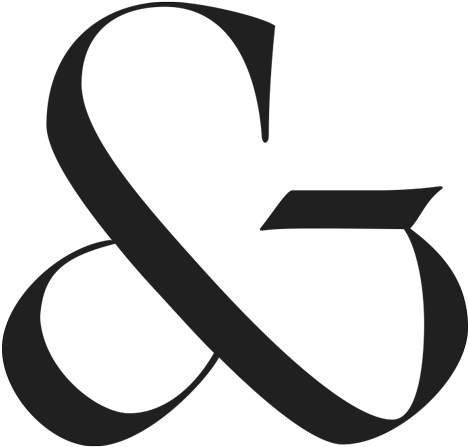 This Is A Very Complicated Ampersand, And I'm Not Sure Clipart (2074x884), Png Download