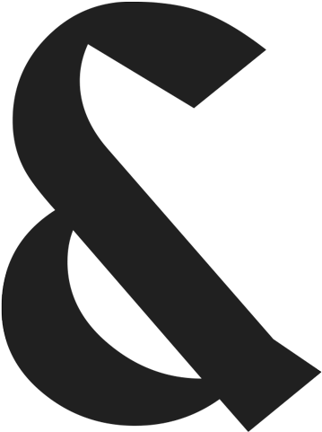 Harbour's Ampersand Is Simple And Lovely, Showing Off Clipart (2074x884), Png Download