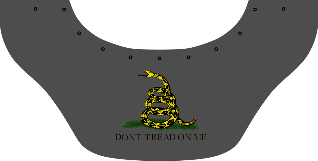 Don't Tread On Me Gray Clipart (1023x520), Png Download