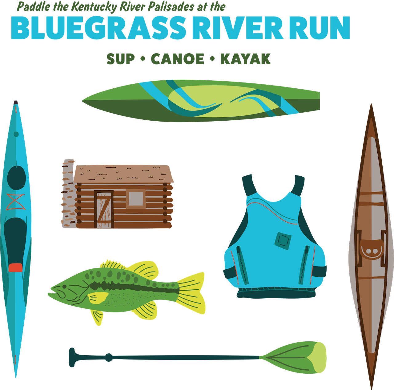 Bluegrass River Run Clipart (1280x1267), Png Download