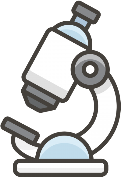 Microscope Emoji Clipart (866x650), Png Download