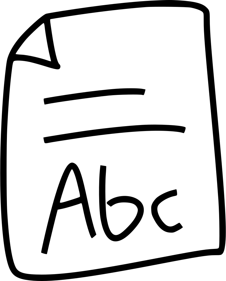 Contenu Abc Comments Clipart (786x980), Png Download