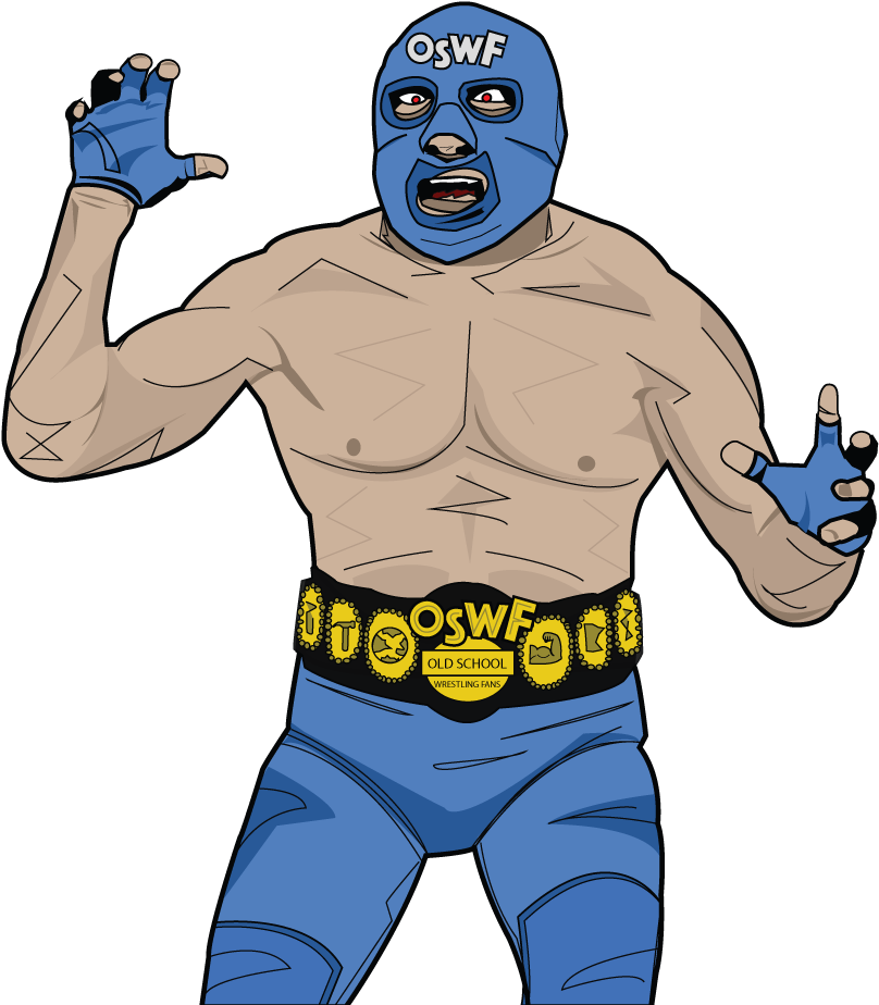Oswf Old School Wrestling Fans Clipart (843x936), Png Download