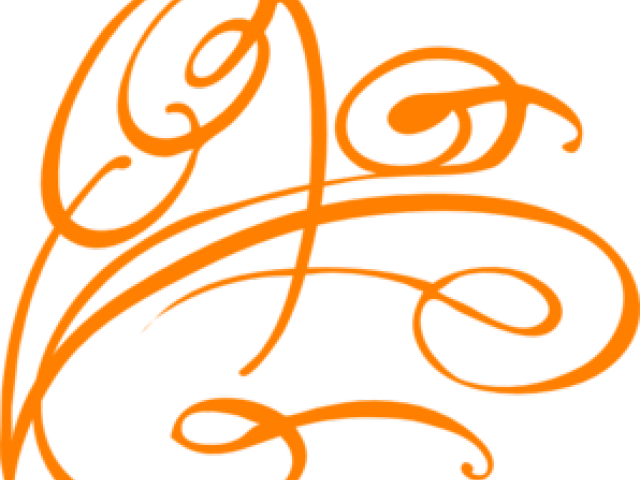 Swirl Clipart Orange - Png Download (640x480), Png Download