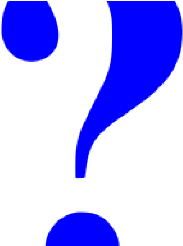 Question Mark Clipart Blue - Png Download (640x480), Png Download