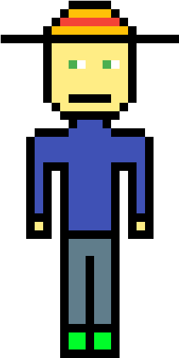 Lonely Farmer And The Crown Quest Clipart (1200x1200), Png Download