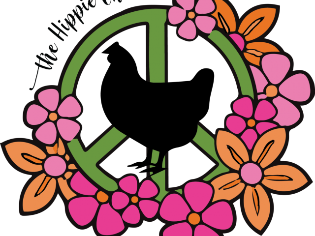 Hippie Clipart Hippie Chick - Png Download (640x480), Png Download