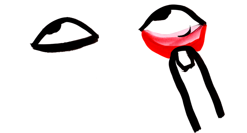 Eyelash In The Eye Clipart (1400x490), Png Download