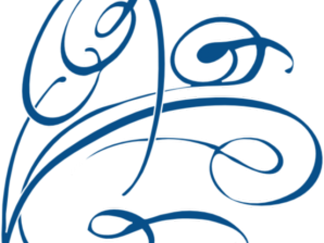 Teal Clipart Swirl - Png Download (640x480), Png Download