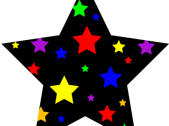 Sparkle Clipart Shining Star - Png Download (640x480), Png Download