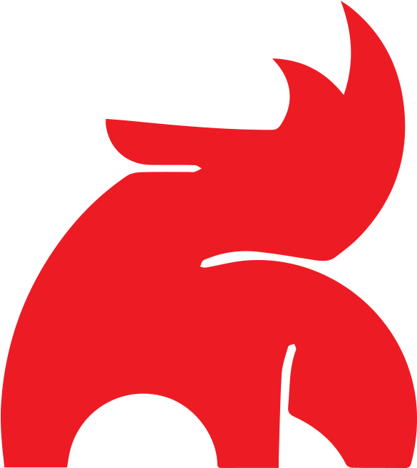 Red Rhino Restoration Clipart (600x656), Png Download