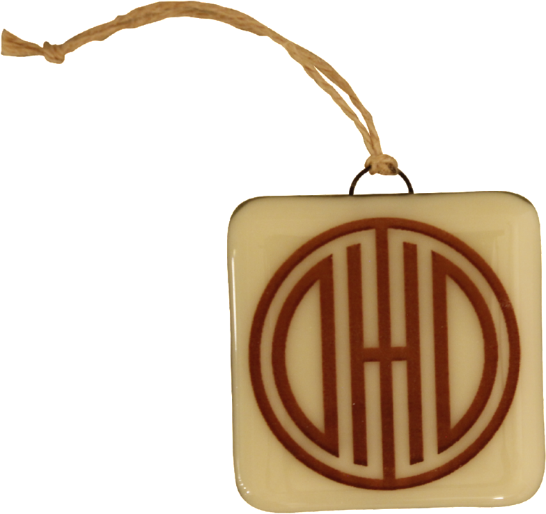 Ohio University Ohio Glass Ornament Clipart (1000x1000), Png Download