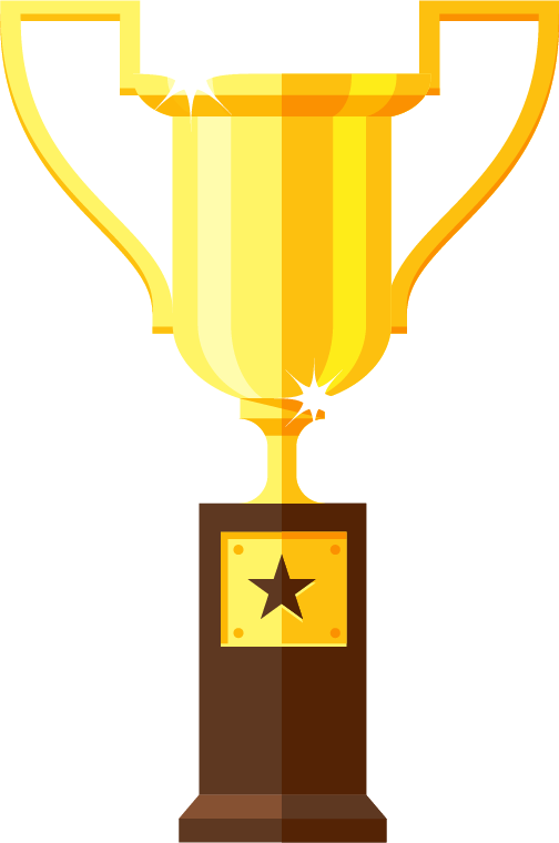 Golden Award Clipart (504x760), Png Download