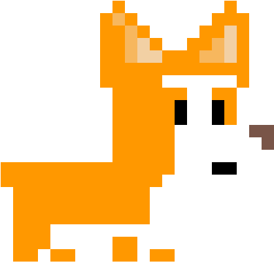 Corgi Bitmap Clipart (1152x1152), Png Download