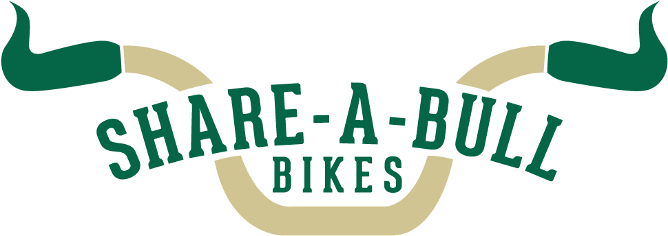 Share A Bull Bike Share Logo Clipart (1000x379), Png Download