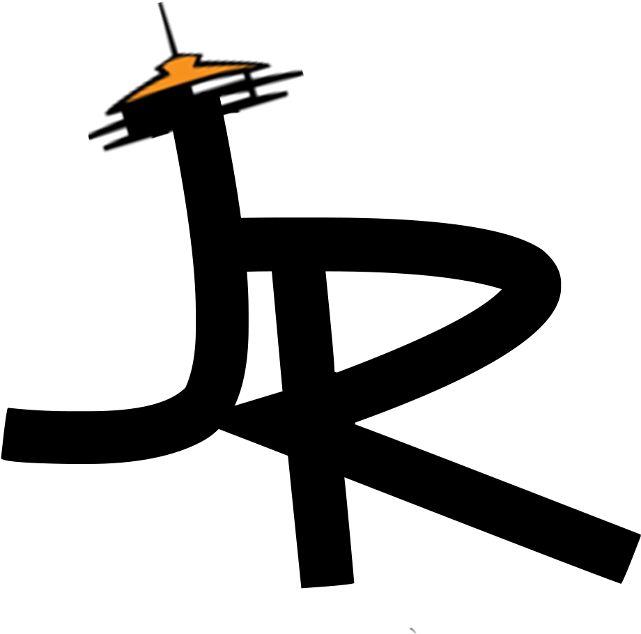 “jr” Logo T-shirt Clipart (1600x1600), Png Download