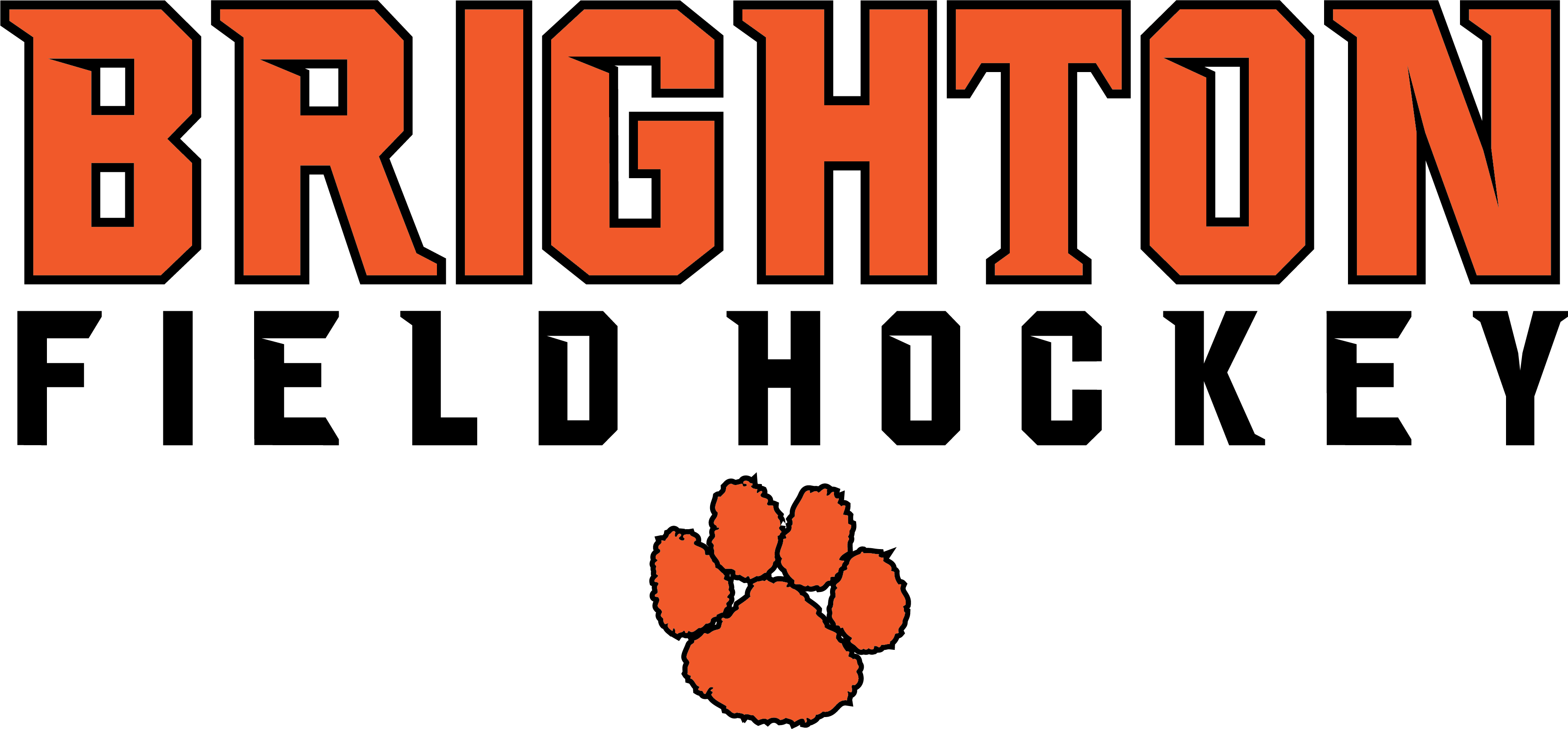 Bhs Girls Field Hockey Clipart (3542x1649), Png Download