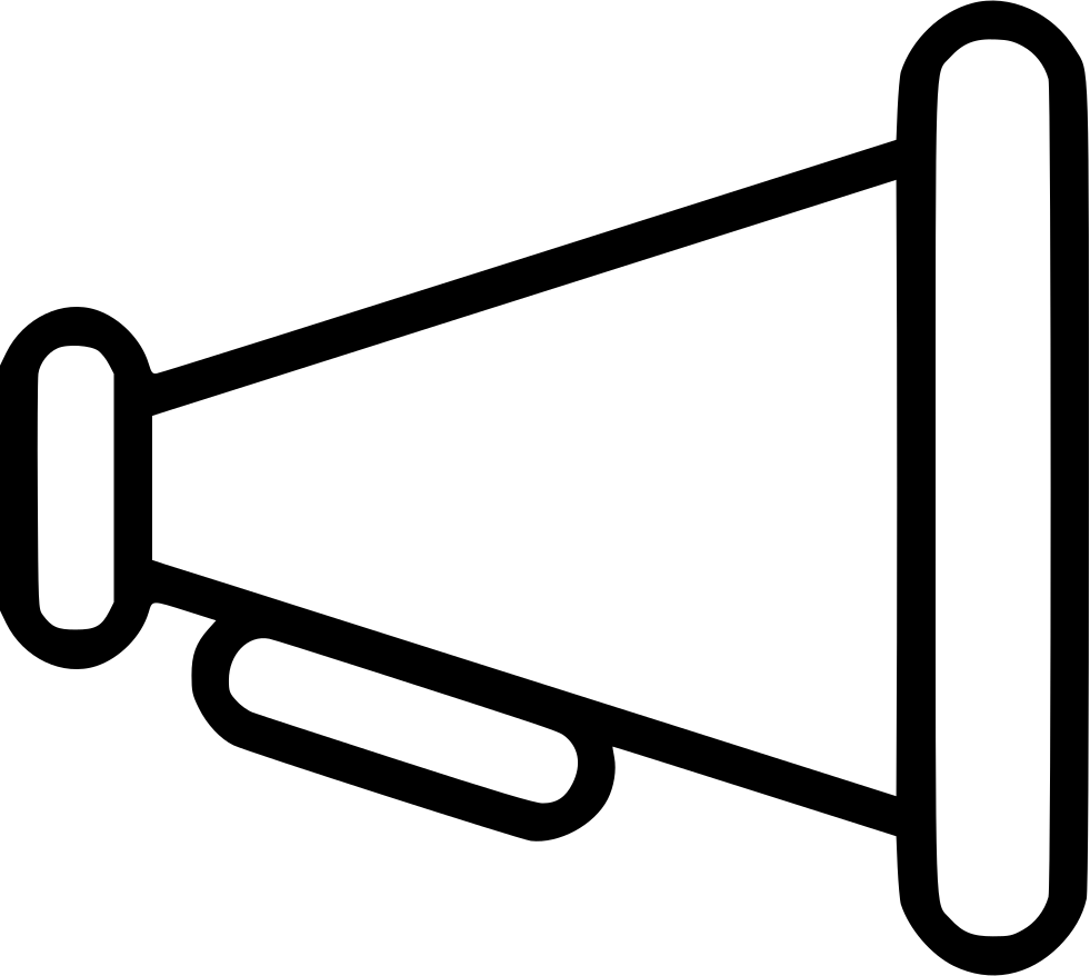 Megaphone Comments Clipart (981x878), Png Download