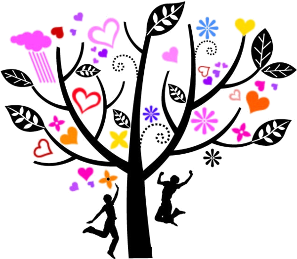 Tree Leaves, Wisteria, Air Plants, Tree Of Life, Bamboo, Clipart (600x541), Png Download