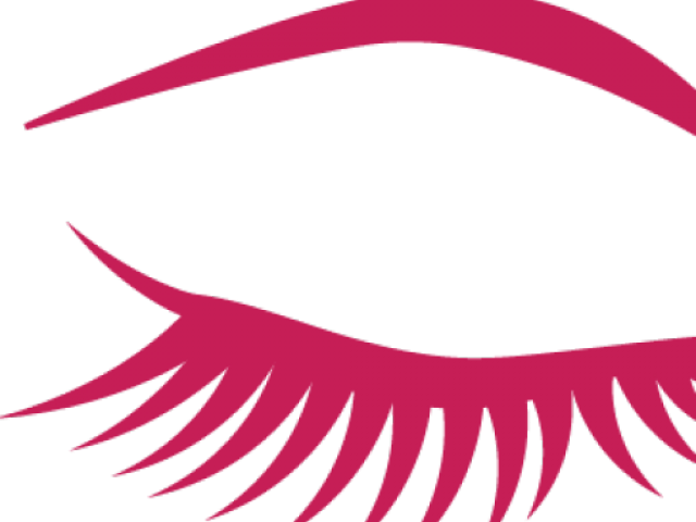 Eyelash Clipart Pink - Png Download (640x480), Png Download