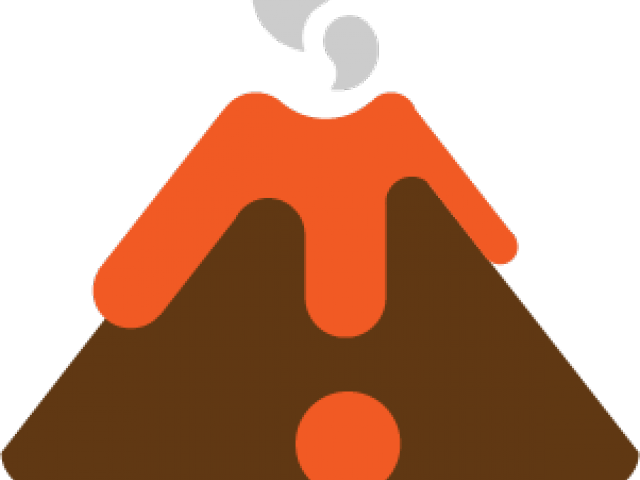Volcano Clipart Logo - Png Download (640x480), Png Download