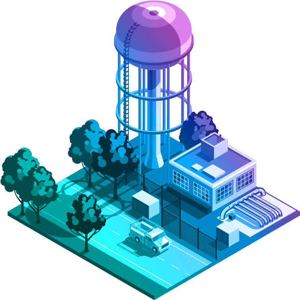 Illustration Of A Water Plant Clipart (610x609), Png Download