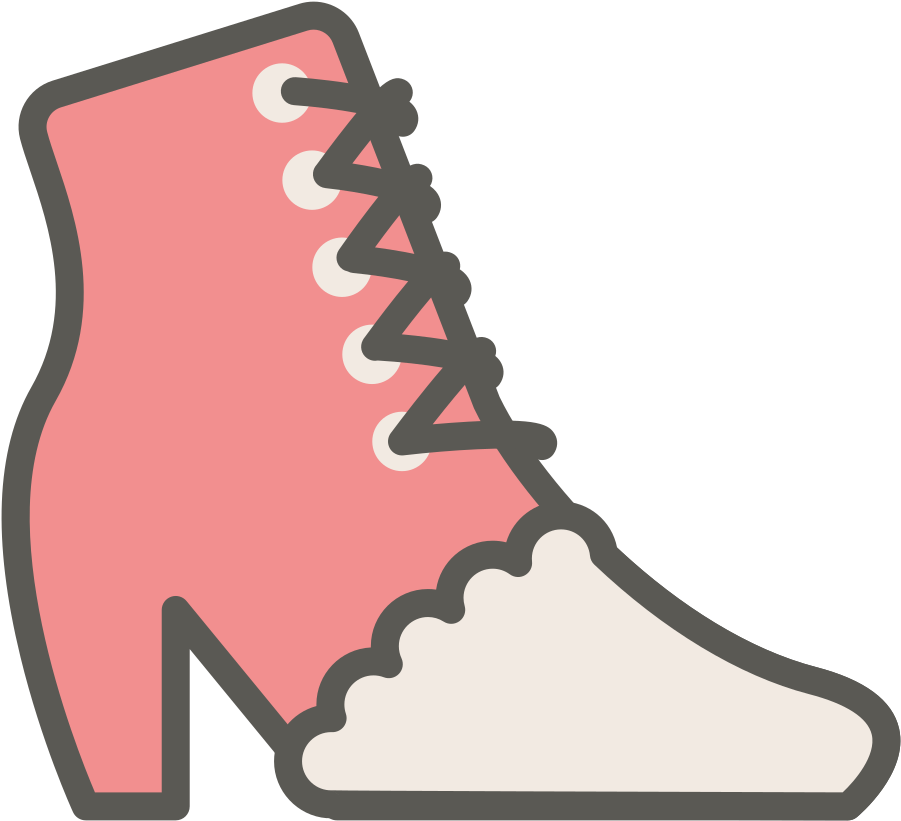 Ankle Boot Icon Clipart (1024x1024), Png Download