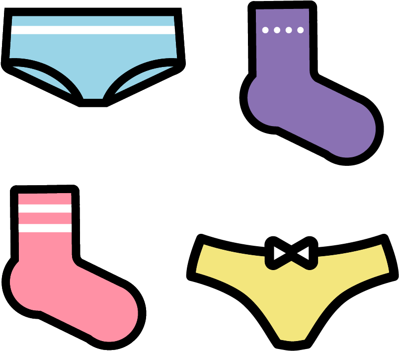 Kidsentials Pack For Girls Clipart (901x901), Png Download