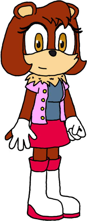 Sophia The Sun Bear Clipart (533x924), Png Download