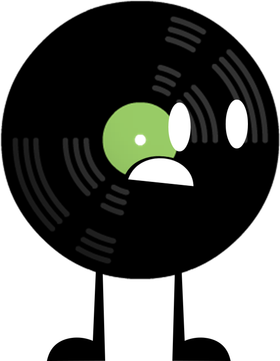 Vinyl Disc Clipart (575x739), Png Download