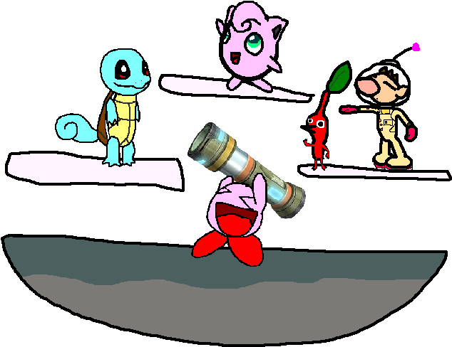 Yoshi's Art Thread Clipart (682x560), Png Download